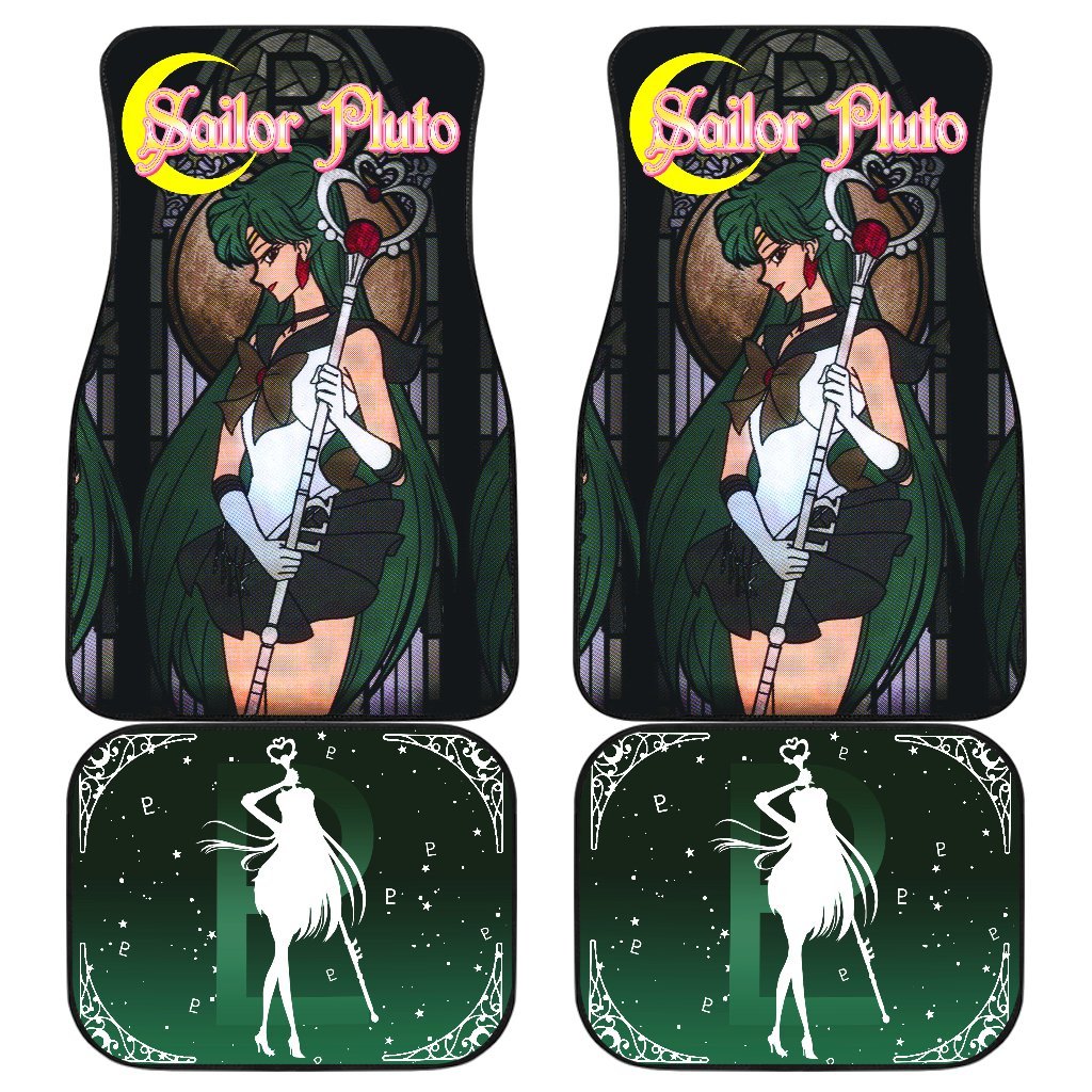 Sailor Pluto Characters Sailor Moon Main Car Floor Mats Vintage Style Anime-Gear Wanta
