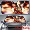 Saitama Power Anime Car Sun Shade NH07-Gear Wanta