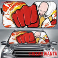 Saitama Punch Power Anime Car Sun Shade NH07-Gear Wanta