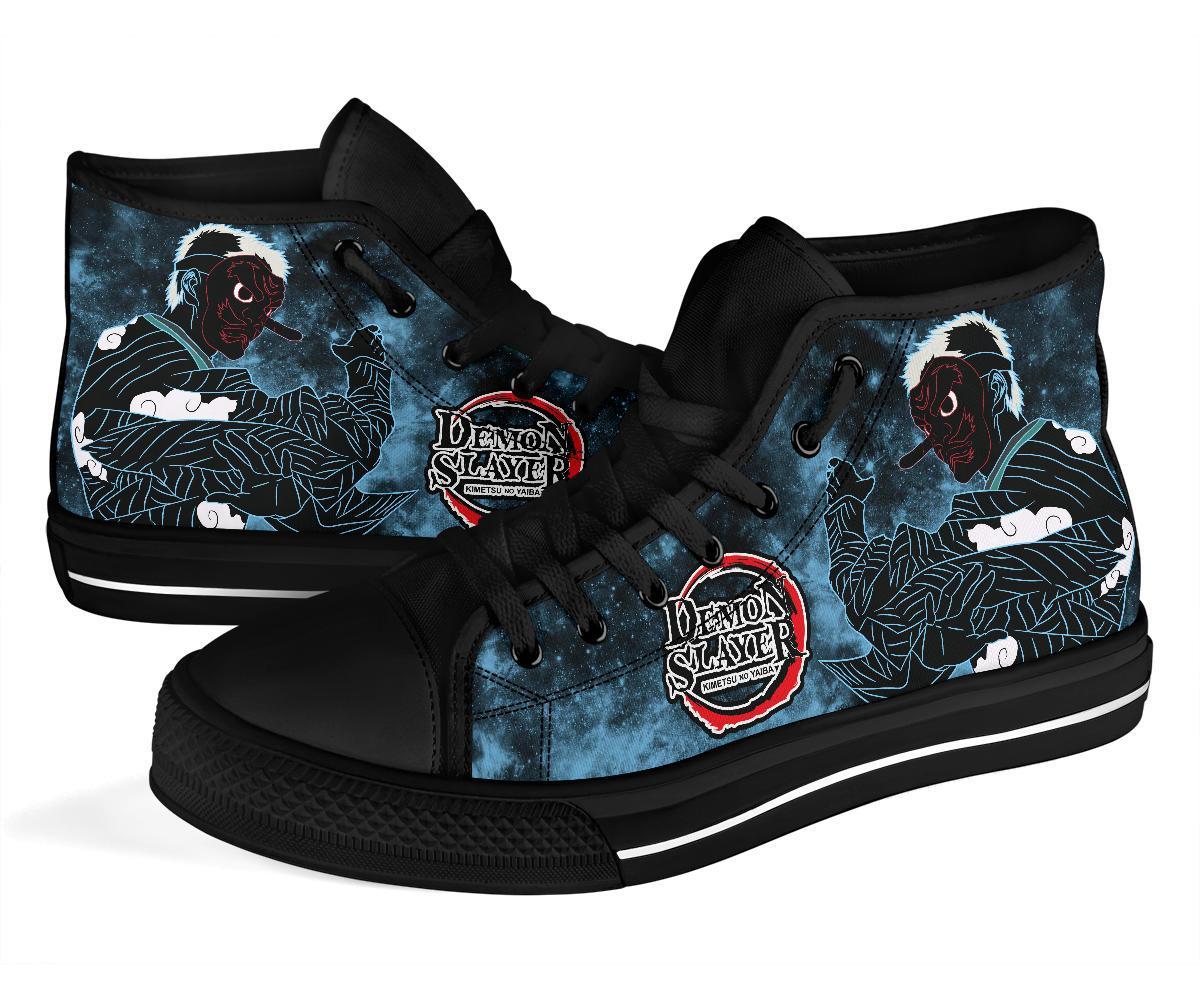 Sakonji Sneakers Kimetsu No Yaiba High Top Shoes Anime Fan MN20-Gear Wanta
