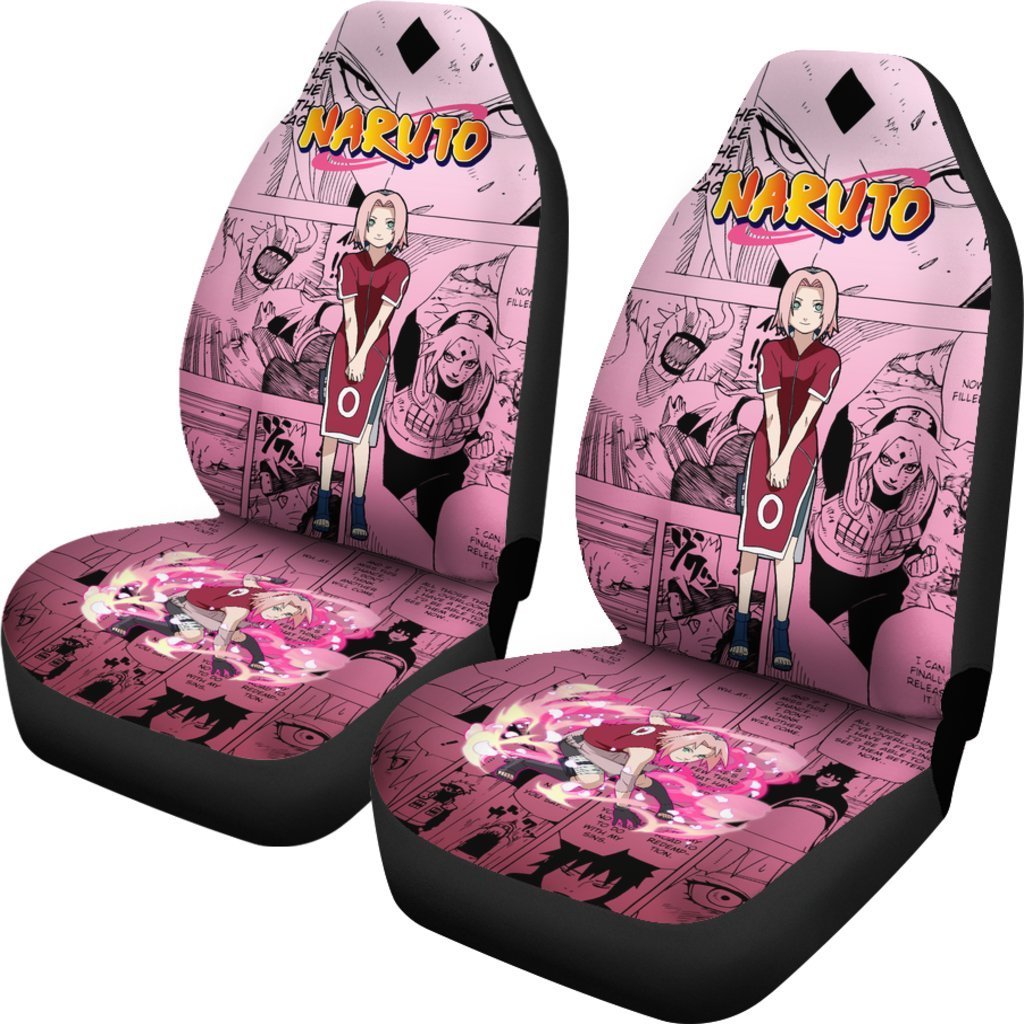 Sakura NRT Car Seat Covers Gift For Cute Fan Anime-Gear Wanta