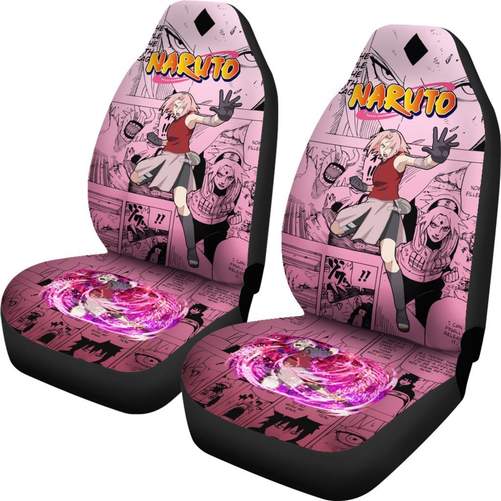 Sakura NRT Car Seat Covers Gift For Hard Fan Anime-Gear Wanta