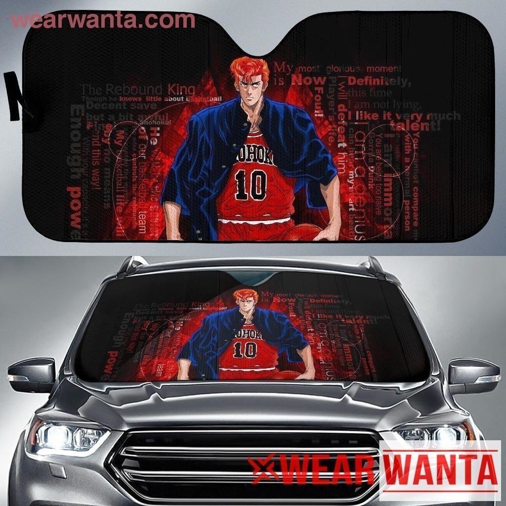 Sakuragi Slam Dunk Anime Car Sun Shade NH06-Gear Wanta