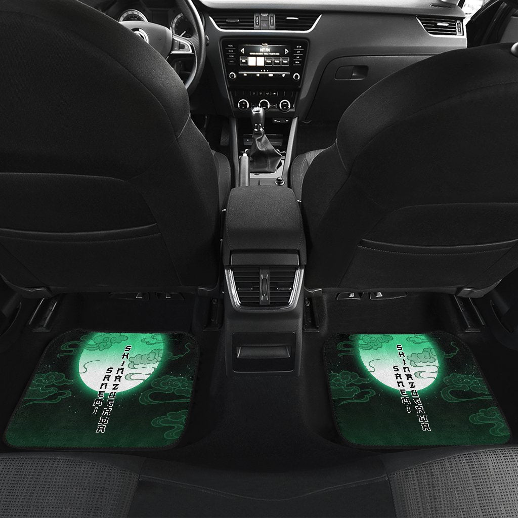 Sanemi Demon Slayer Under The Moon Car Floor Mats Anime-Gear Wanta