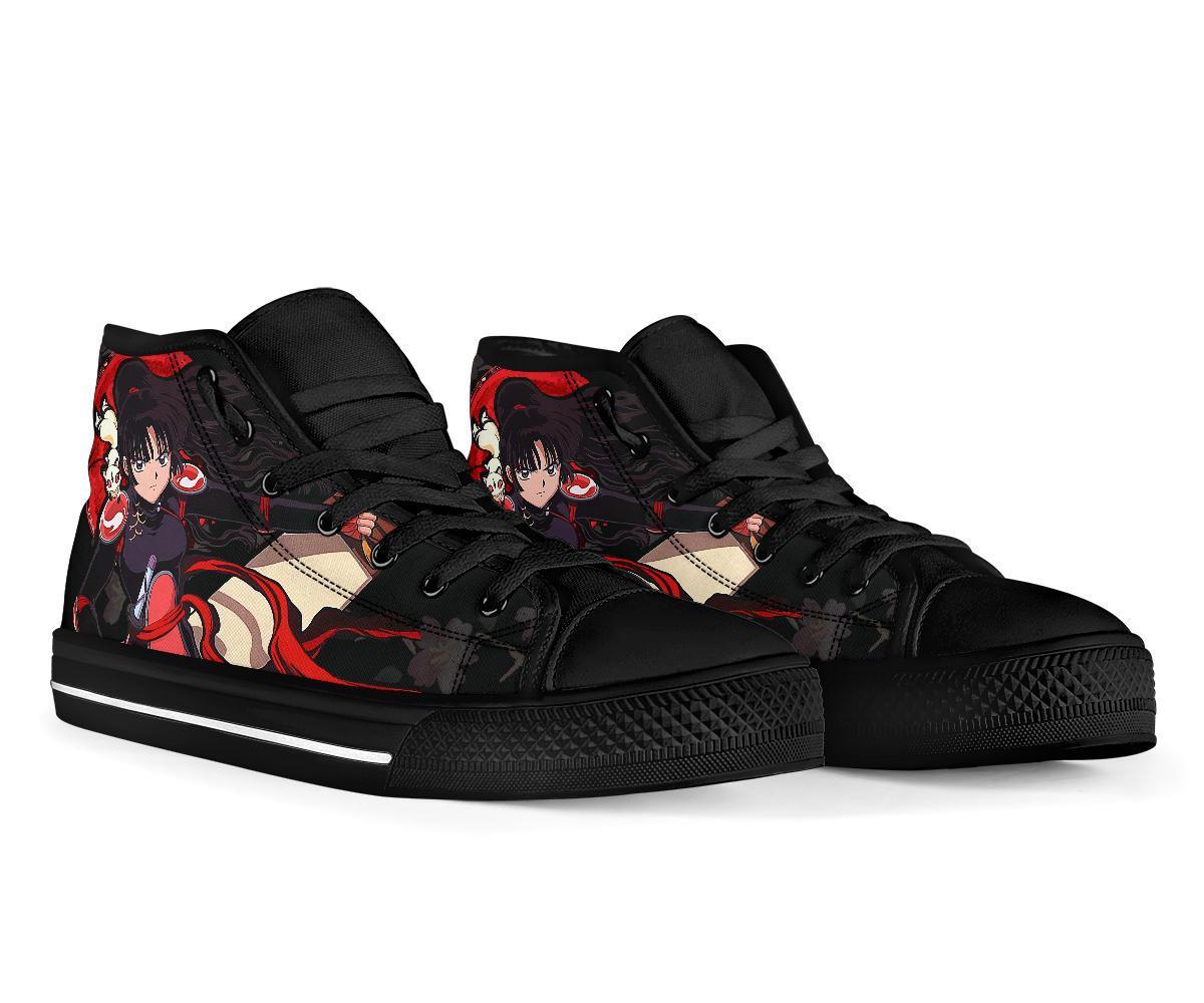 Sango Inuyasha Sneakers Anime High Top Shoes Custom Idea PT20-Gear Wanta