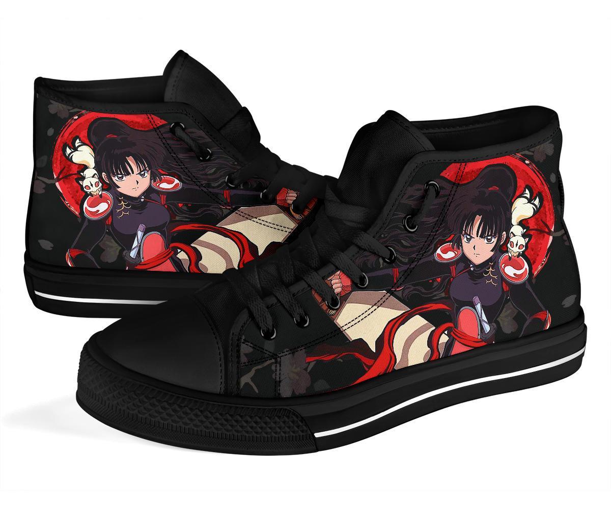 Sango Inuyasha Sneakers Anime High Top Shoes Custom Idea PT20-Gear Wanta