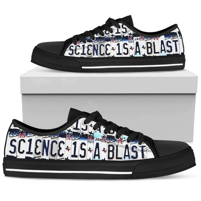 Science Is A Blast Funny Women's Sneakers Style NH08-Gear Wanta