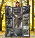 Scottish Fold Cat Fleece Blanket For Cat Lover DD20-Gear Wanta