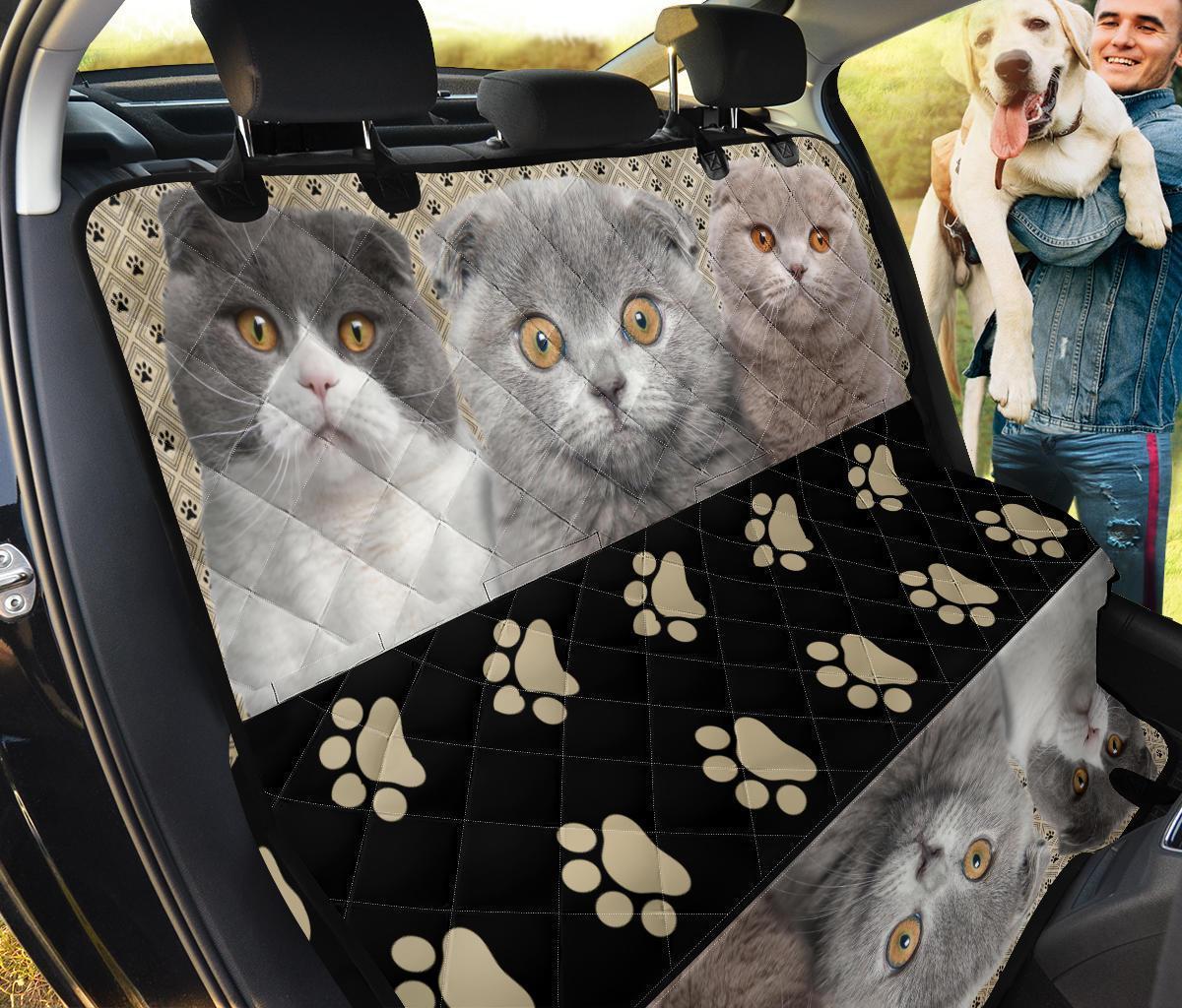 Scottish Fold Cat Pet Seat Cover For Car Cat Lover-Gear Wanta
