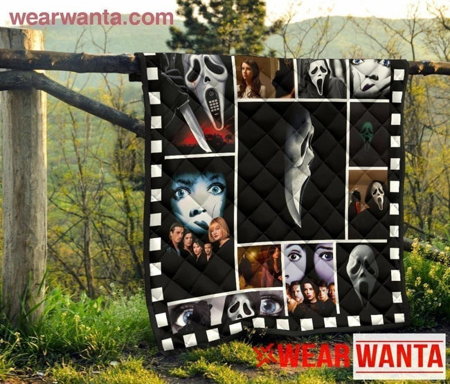 Scream Movies Halloween Quilt Blanket-Gear Wanta