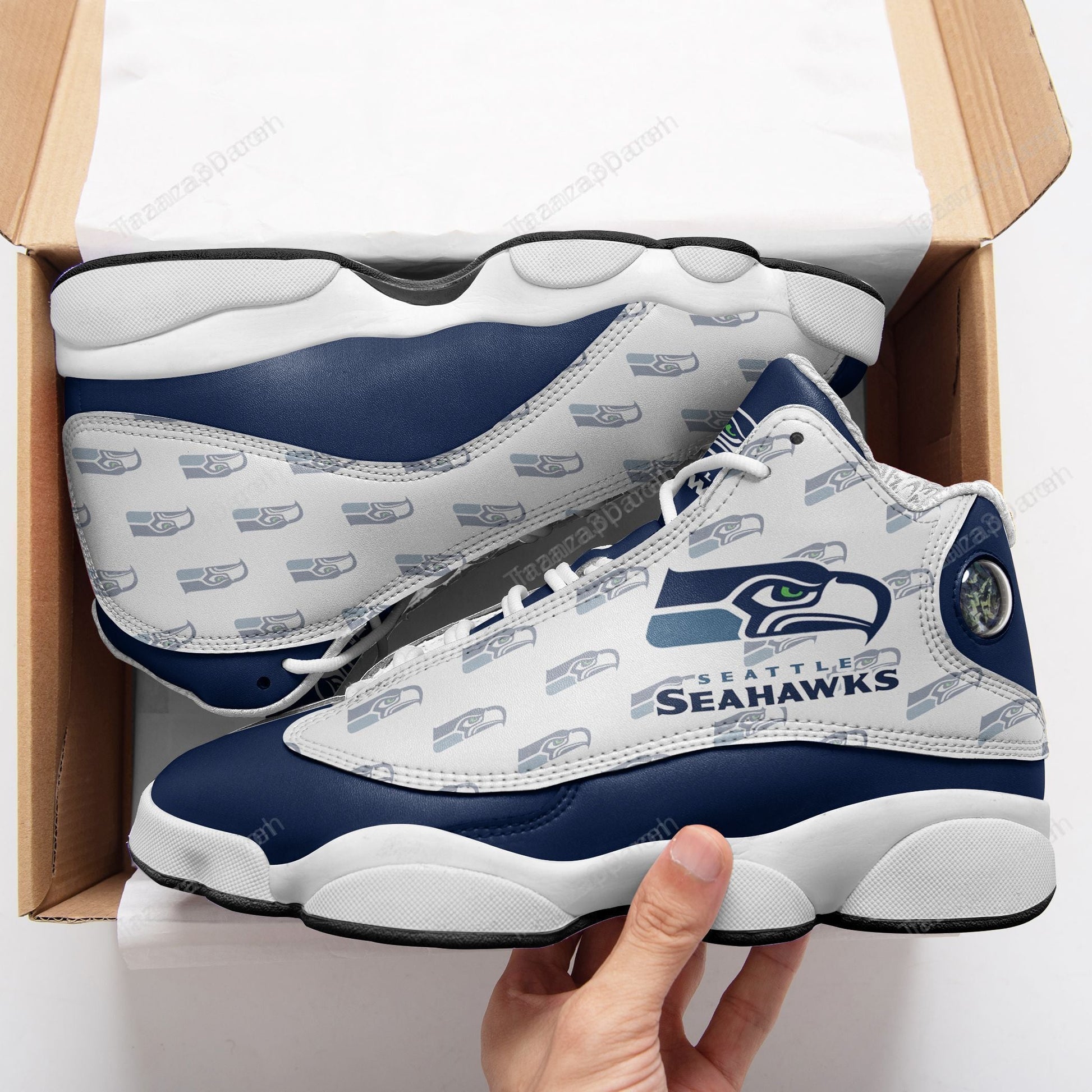 Seattle Seahawks Custom Shoes Sneakers 358-Gear Wanta