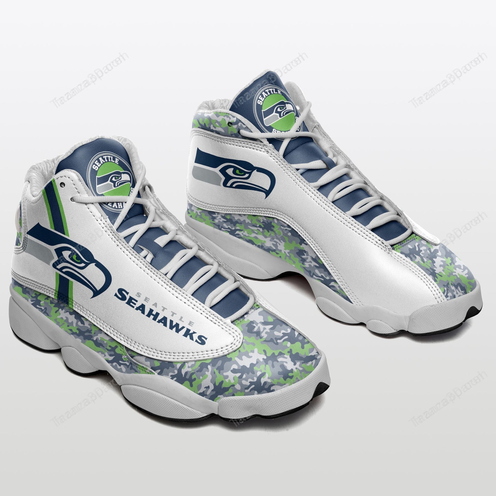 Seattle Seahawks Custom Shoes Sneakers 632-Gear Wanta