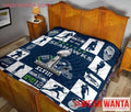 Seattle Seahawks Quilt Blanket Custom Idea-Gear Wanta