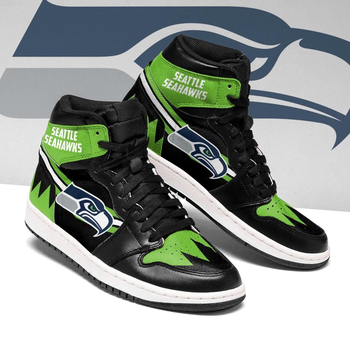 Seattle Seahawks team Custom Shoes Sneakers Great Gift For Fans-Gear Wanta