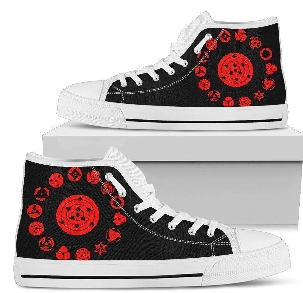 Sharingan Eyes NRT High Top Shoes Custom NH10-Gear Wanta