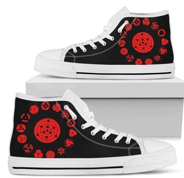 Sharingan Eyes NRT High Top Shoes Custom NH10-Gear Wanta