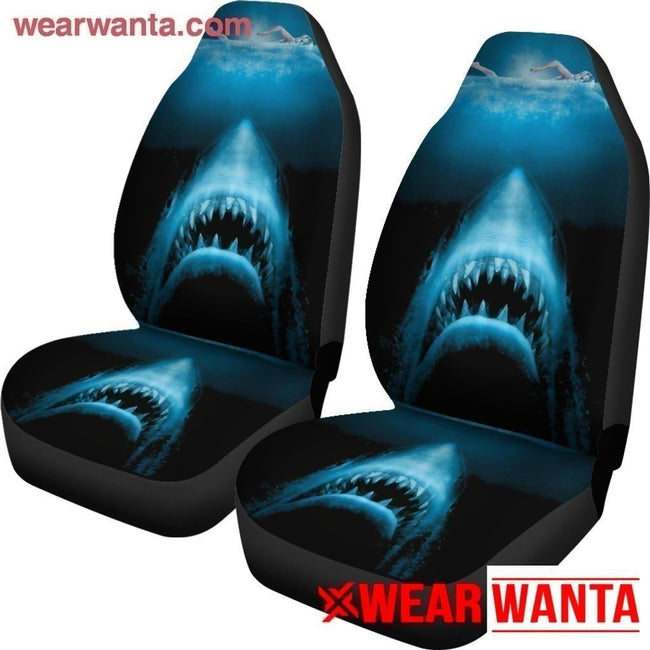 Shark Jaw Car Seat Covers Funny Gift Idea LT04-Gear Wanta