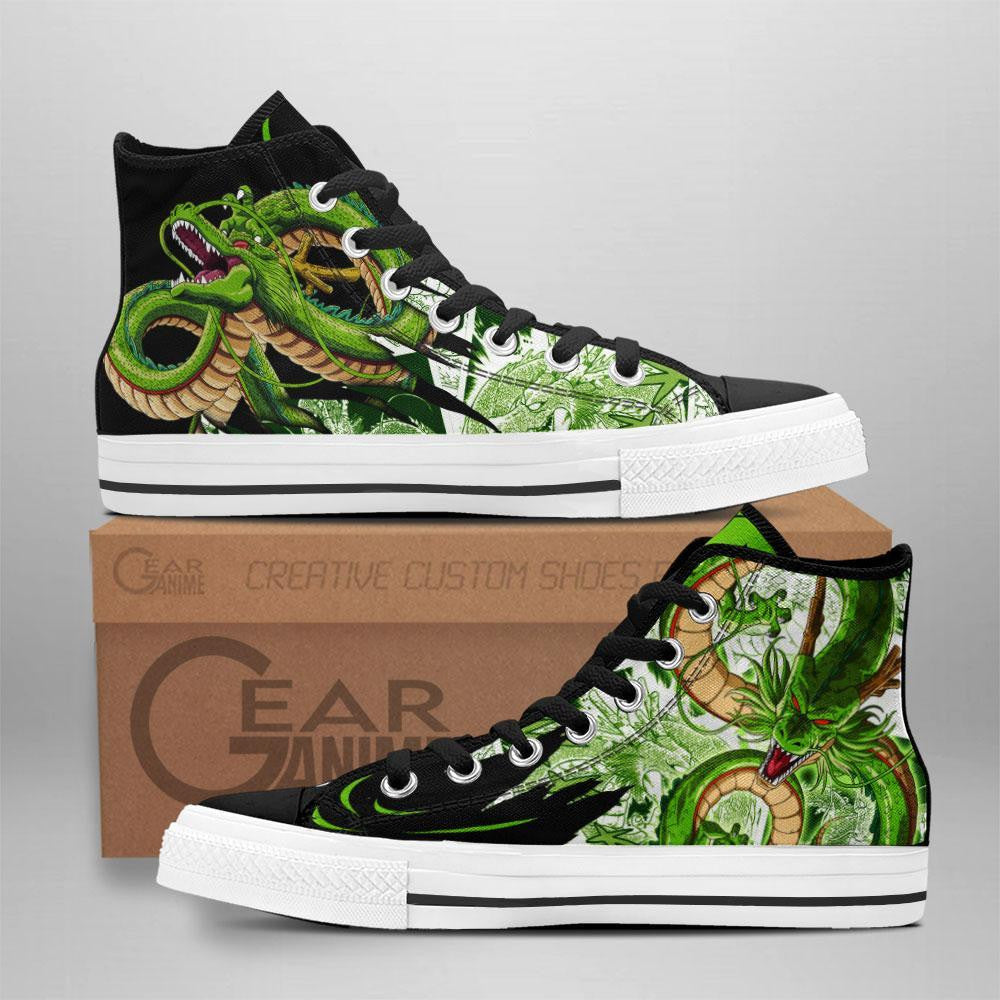 Shenron High Top Shoes Custom Manga Anime Dragon Ball Sneakers-Gear Wanta