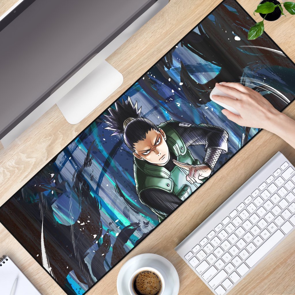 Shikamaru Mouse Mat NRT Anime Custom Mats-Gear Wanta