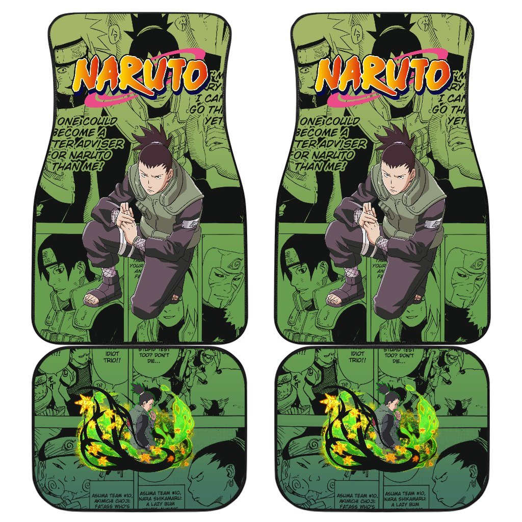 Shikamaru NRT Car Floor Mats Gift Anime-Gear Wanta