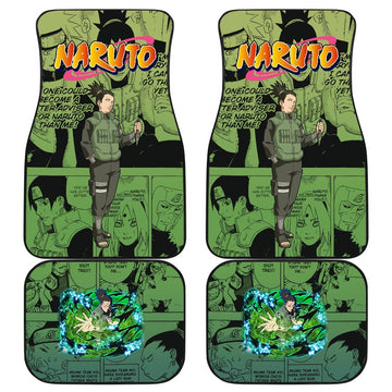 Shikimaru NRT Car Floor Mats Gift For Best Fan Anime-Gear Wanta