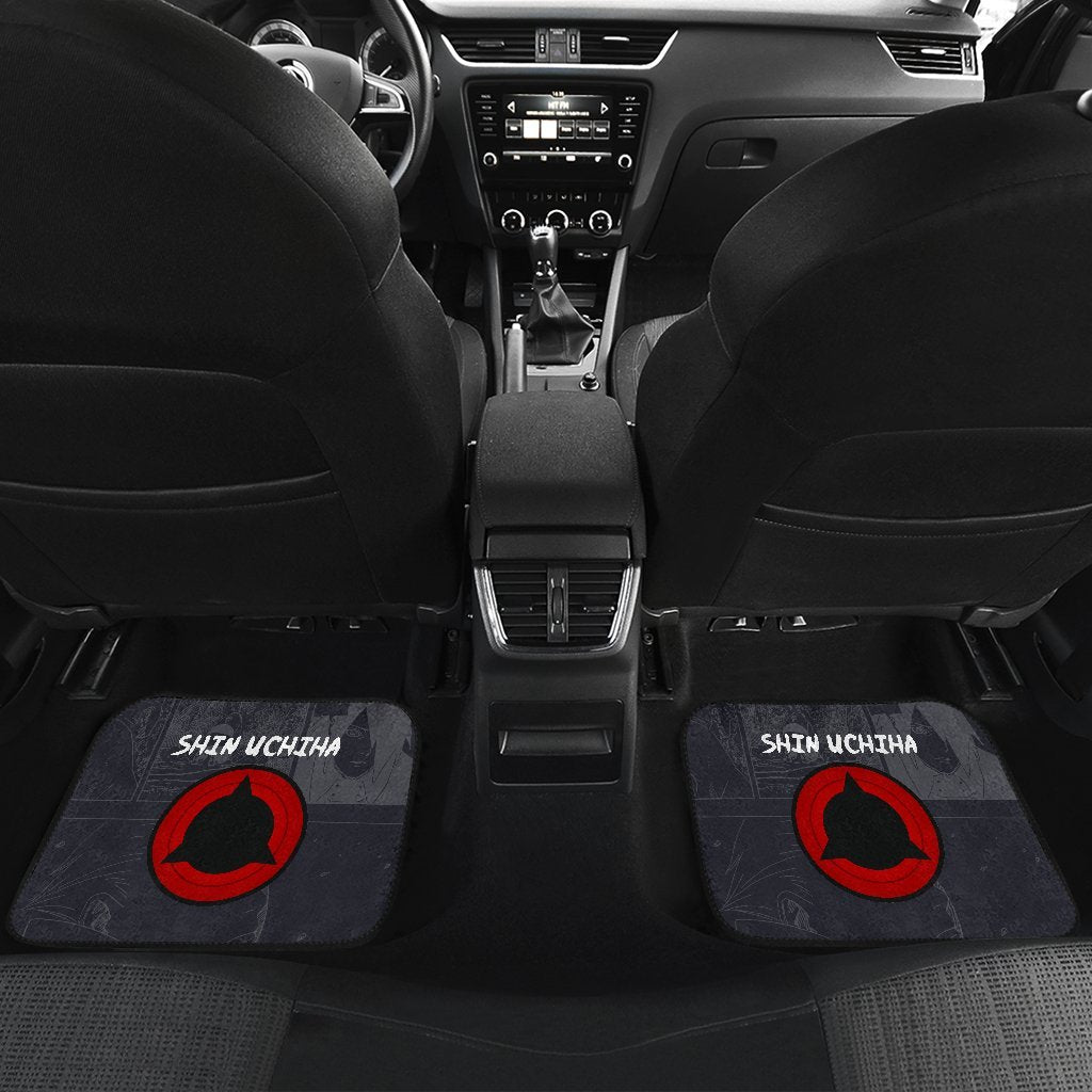 Shin Uchiha NRT Akatsuki Members Car Floor Mats Anime-Gear Wanta