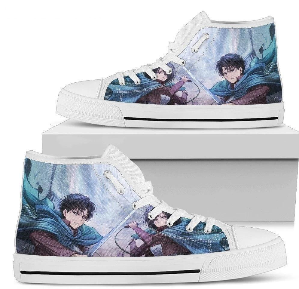 Shingeki no Kyoji Levi Ackermans Attack On Titan Sneakers NH09-Gear Wanta