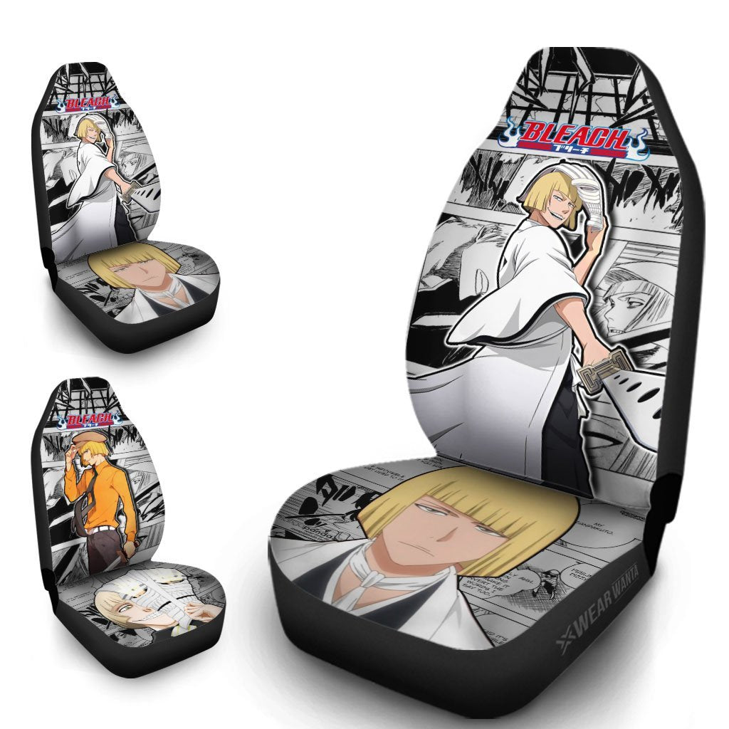 Shinji Hirako Bankai Car Seat Covers Custom Anime Bleach Car Accessories-Gear Wanta