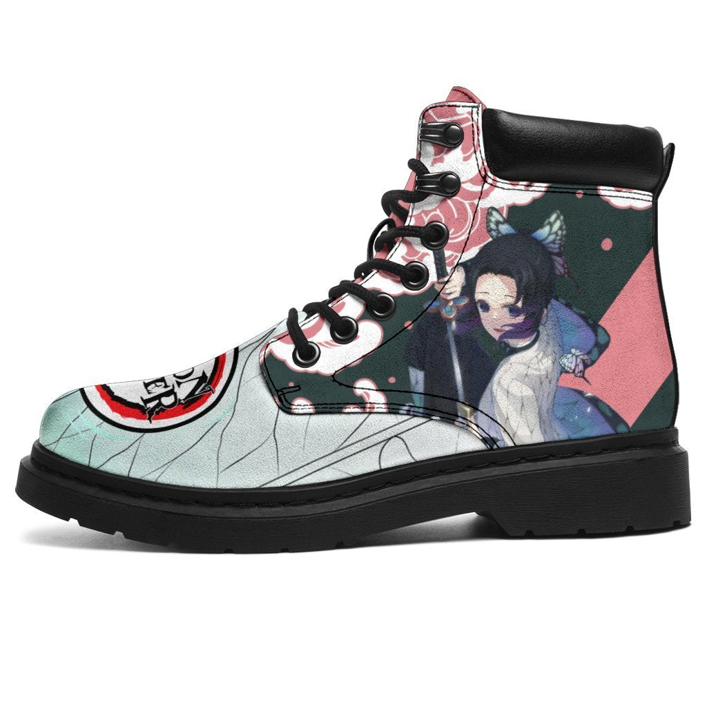 Shinobu Boots Shoes Demon Slayer Anime Custom TT12-Gear Wanta