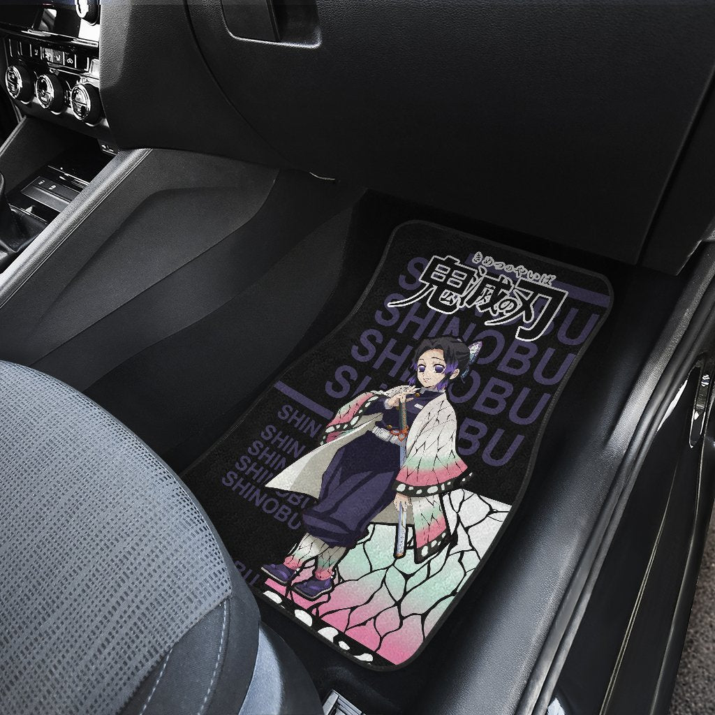 Shinobu Demon Slayer Car Floor Mats Gift Anime-Gear Wanta