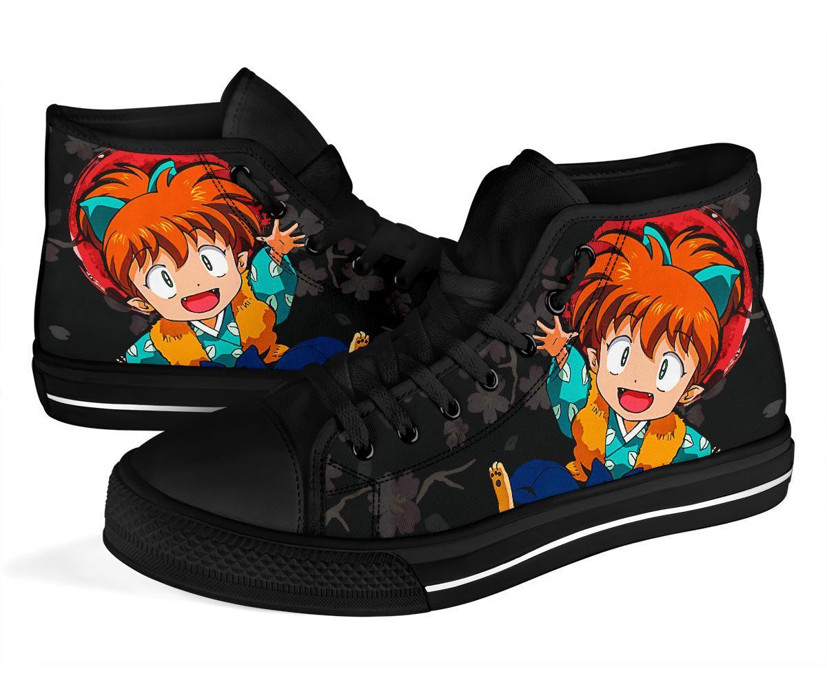 Shippo Inuyasha Sneakers Anime High Top Shoes Custom PT20-Gear Wanta