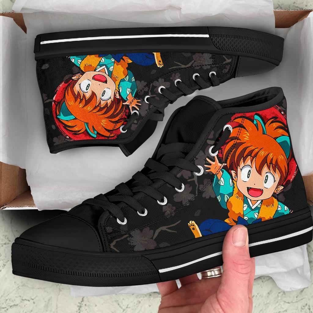 Shippo Inuyasha Sneakers Anime High Top Shoes Custom PT20-Gear Wanta