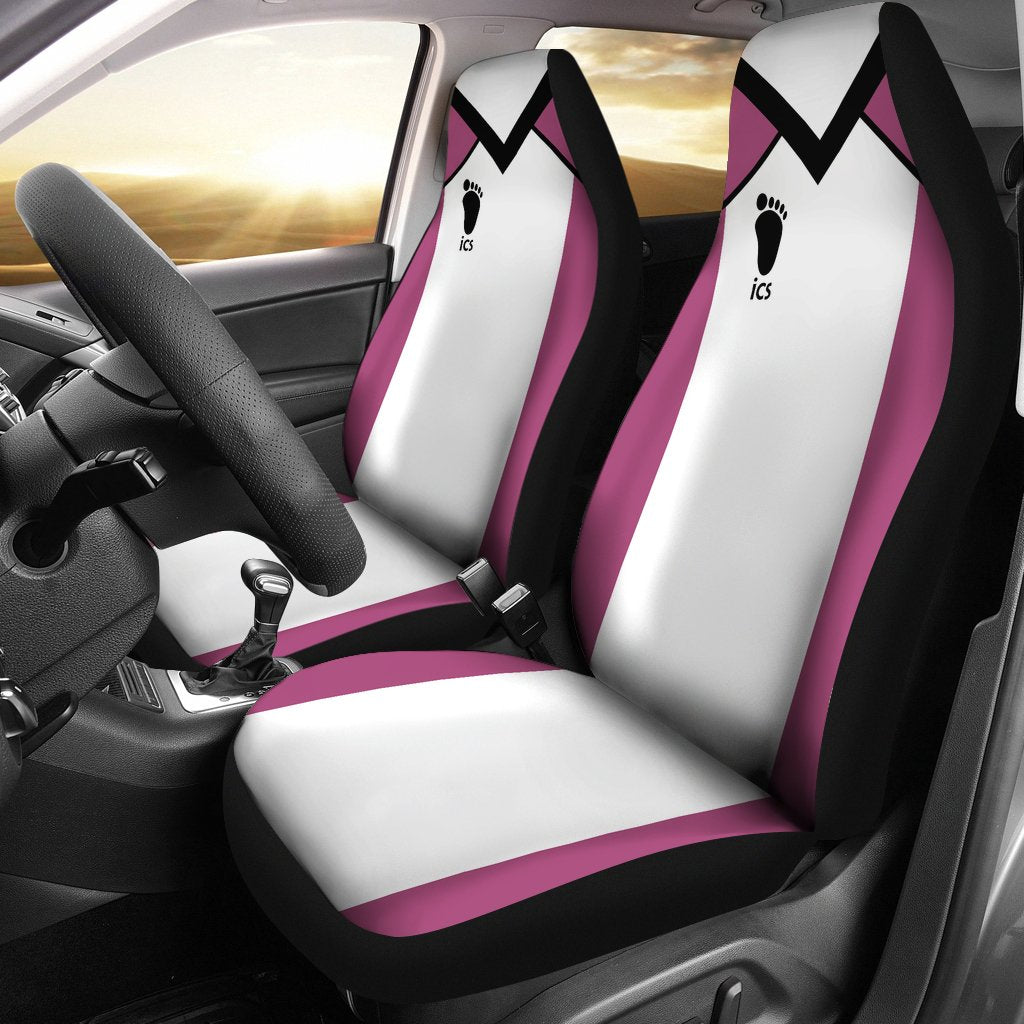 Shiratorizawa Academy Uniform Car Seat Cover Custom Haikyuu Anime-Gear Wanta