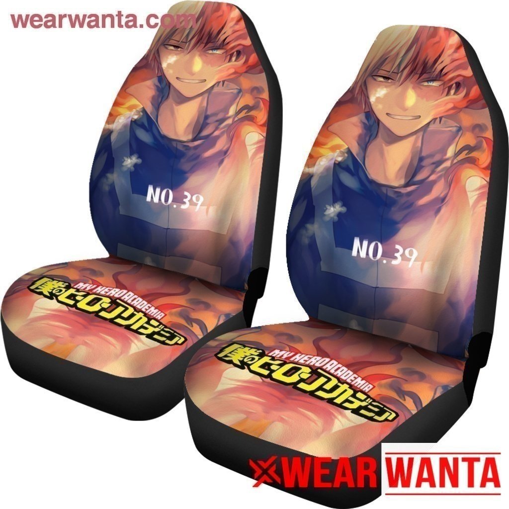 Shoto Todoroki My Hero Academia Car Seat Covers MN04-Gear Wanta