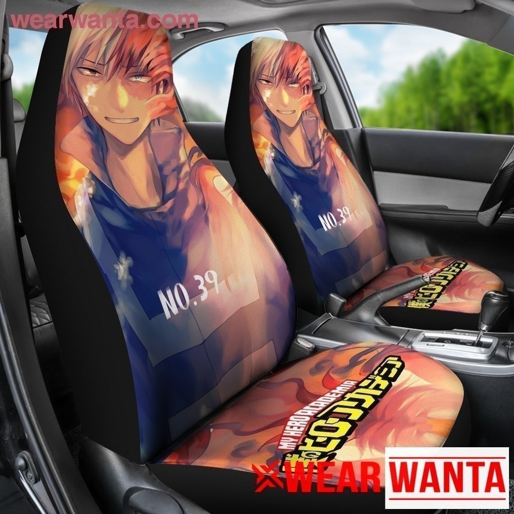 Shoto Todoroki My Hero Academia Car Seat Covers MN04-Gear Wanta