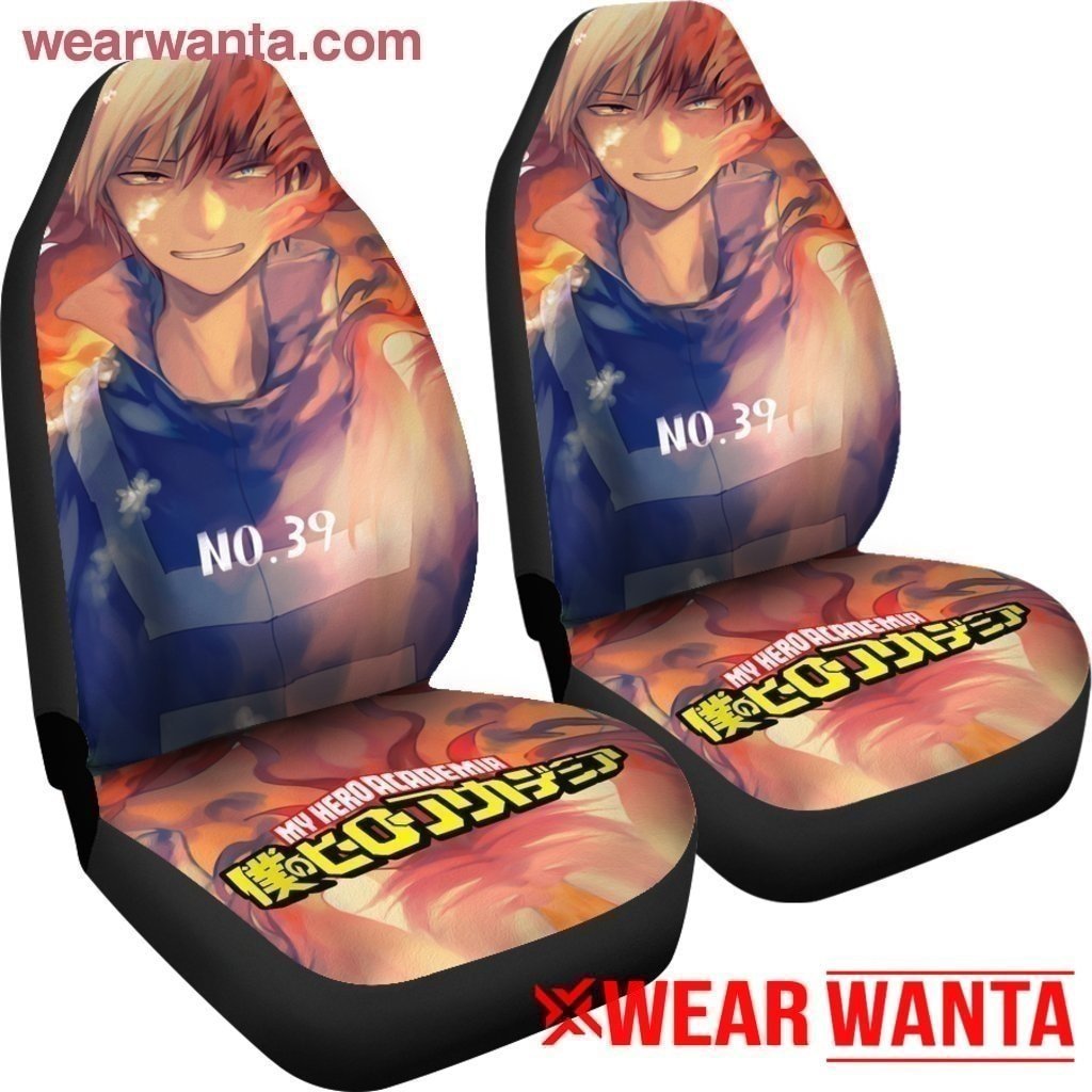 Shoto Todoroki My Hero Academia Car Seat Covers MN04-Gear Wanta