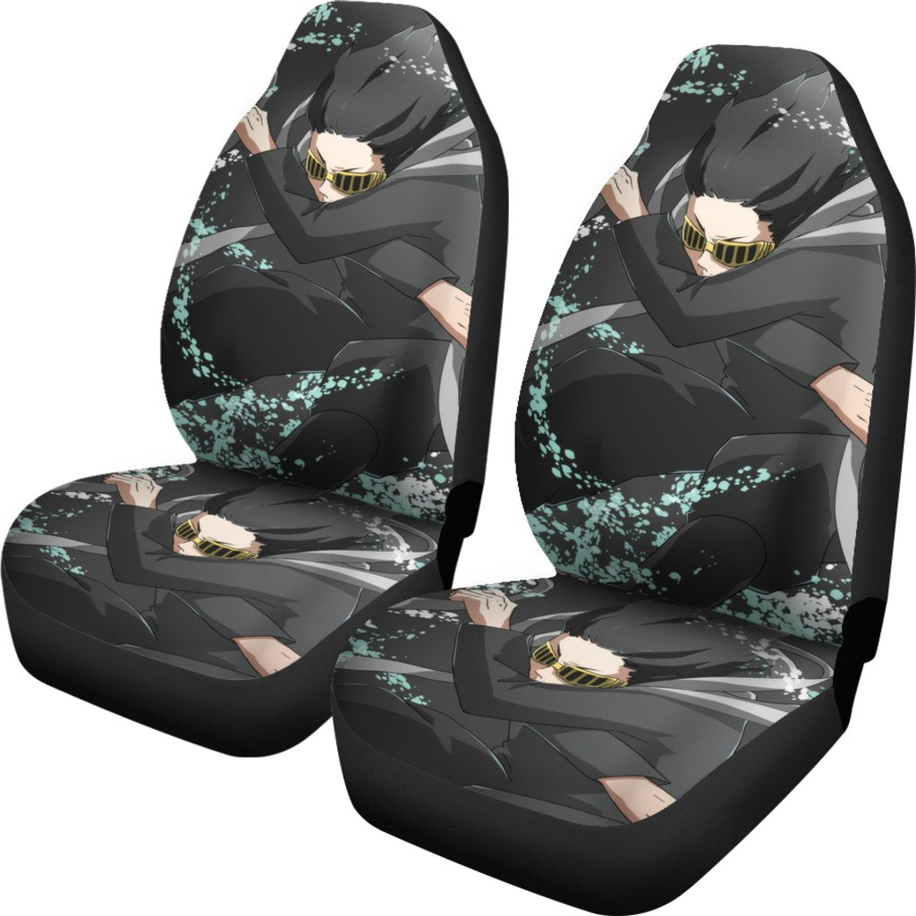 Shouta Aizawa Car Seat Covers My Hero Academia Car Decor-Gear Wanta