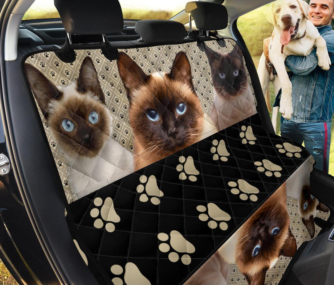 Siamese Cat Pet Seat Cover For Car Cat Lover-Gear Wanta