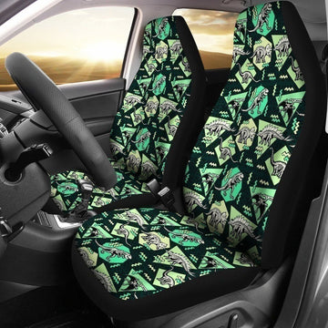 Skeleton Dinosaur Car Seat Covers-Gear Wanta