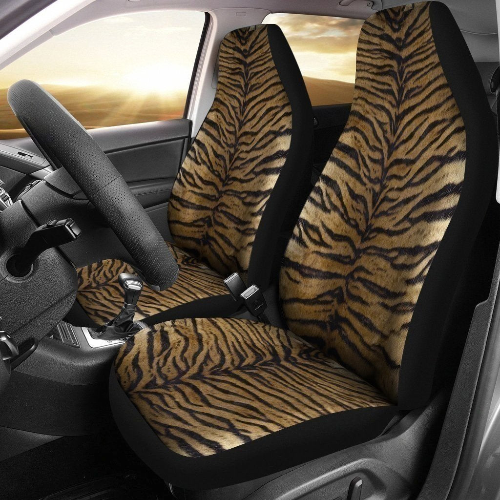 Skin Of Brown Tiger Car Seat Covers LT04-Gear Wanta