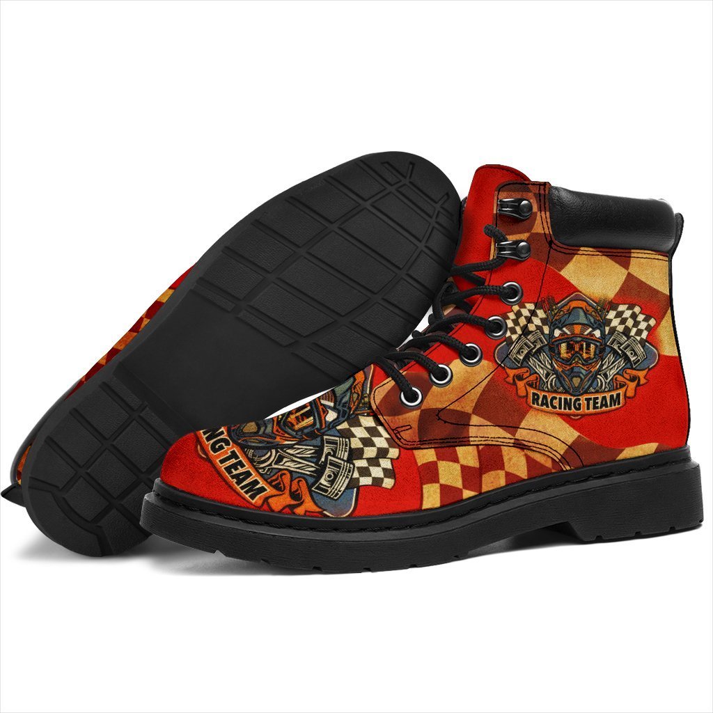 Skull Racing Boots Shoes Racing Team Gift Idea-Gear Wanta