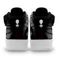Slenderman Shoes Air Mid Custom Sneakers For Horror Fans-Gear Wanta
