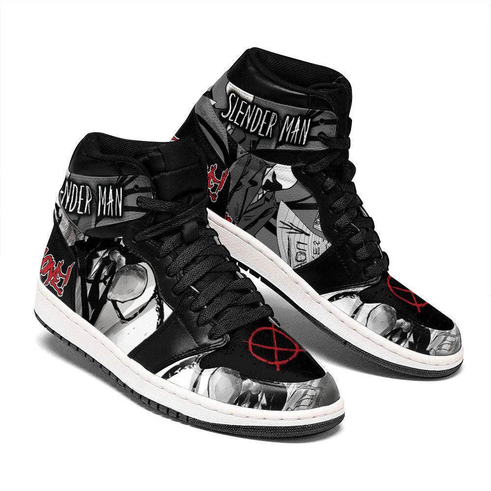 Slenderman Shoes Custom Horror Fans Sneakers-Gear Wanta