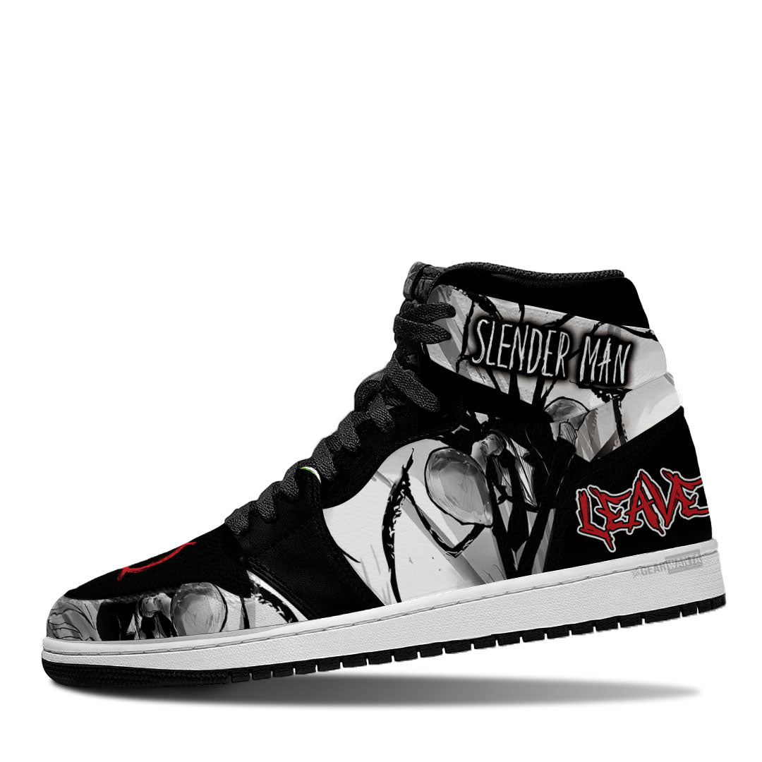 Slenderman Shoes Custom Horror Fans Sneakers-Gear Wanta