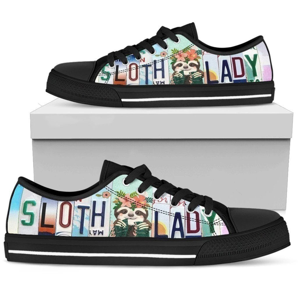 Sloth Lady Women's Sneakers Style Sloth Lover NH08-Gear Wanta