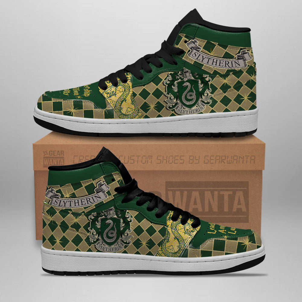 Slytherin Shoes Custom Harry Potter Sneakers For Fans-Gear Wanta