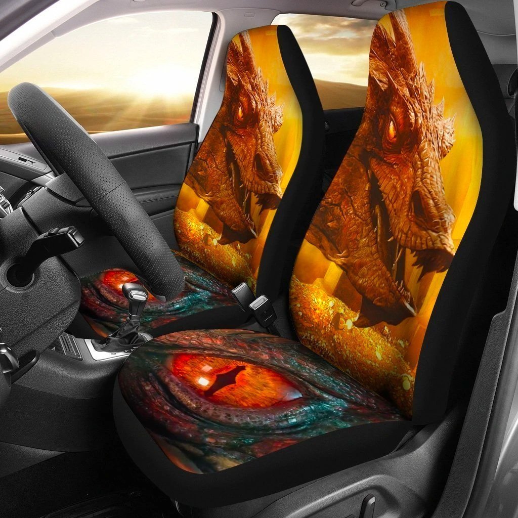 Smaug Dragon Car Seat Covers Custom-Gear Wanta