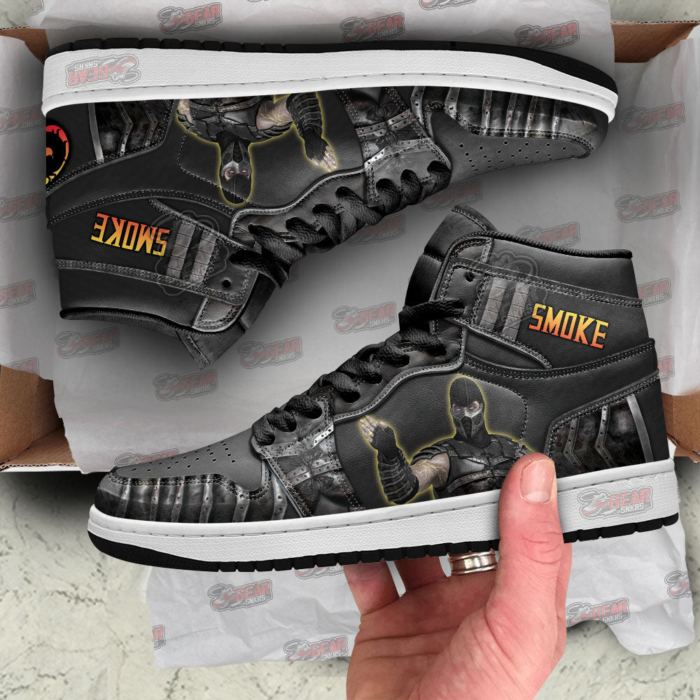 Smoke Mortal Kombat Shoes Custom For Fans-Gear Wanta