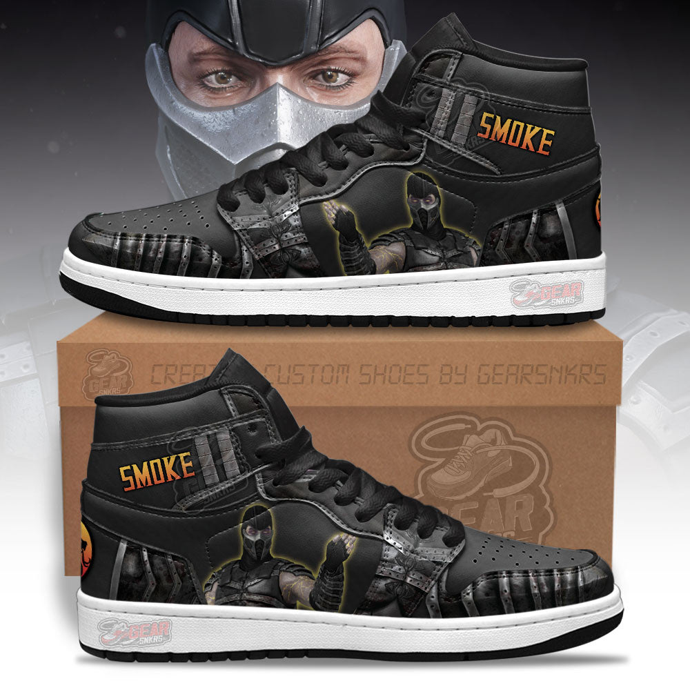 Smoke Mortal Kombat Shoes Custom For Fans-Gear Wanta