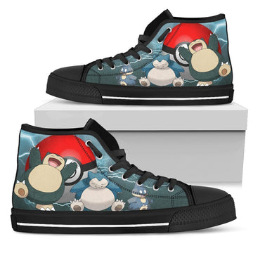 Snorlax High Top Shoes-Gear Wanta